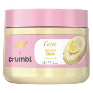 Dove Crumbl Exfoliating Body Scrub Lemon Glaze, 15 oz LIMITED EDITION New